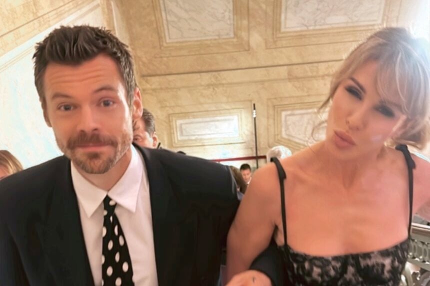 Harry Styles and Carole Radziwill