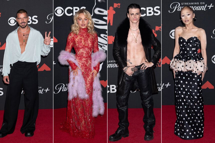 Ricky Martin, Sabrina Carpenter, Yungblud, Ariana Grande