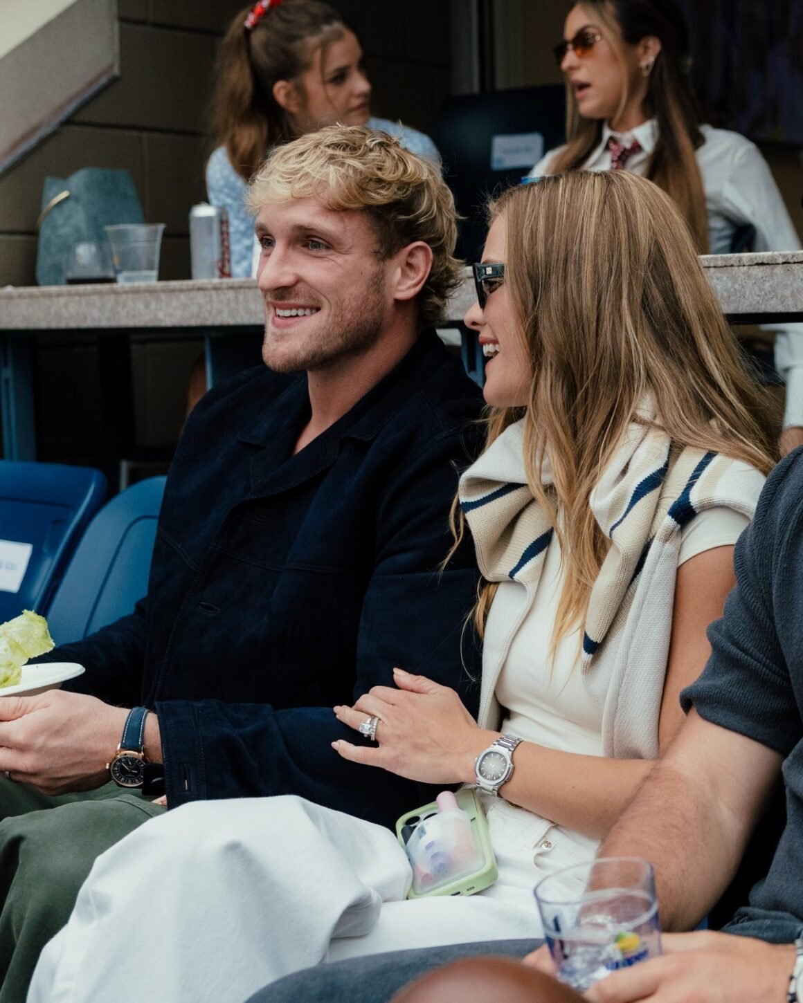 Logan Paul and Nina Agdal
