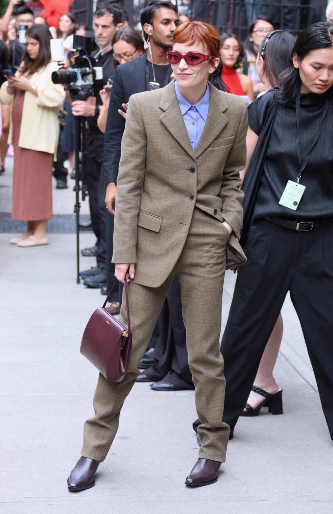 Celebs at the Calvin Klein Fashion ShowNew York Fashion Week - Calvin Klein - Outside Arrivals