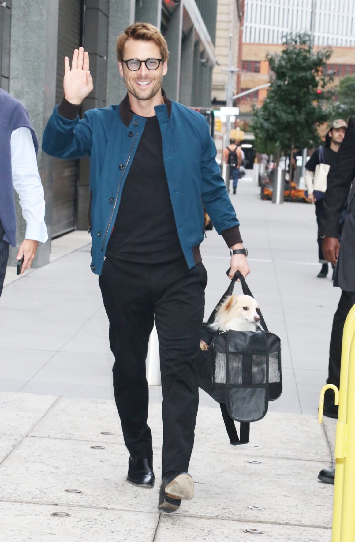 Glen Powell At 'Good Morning America'