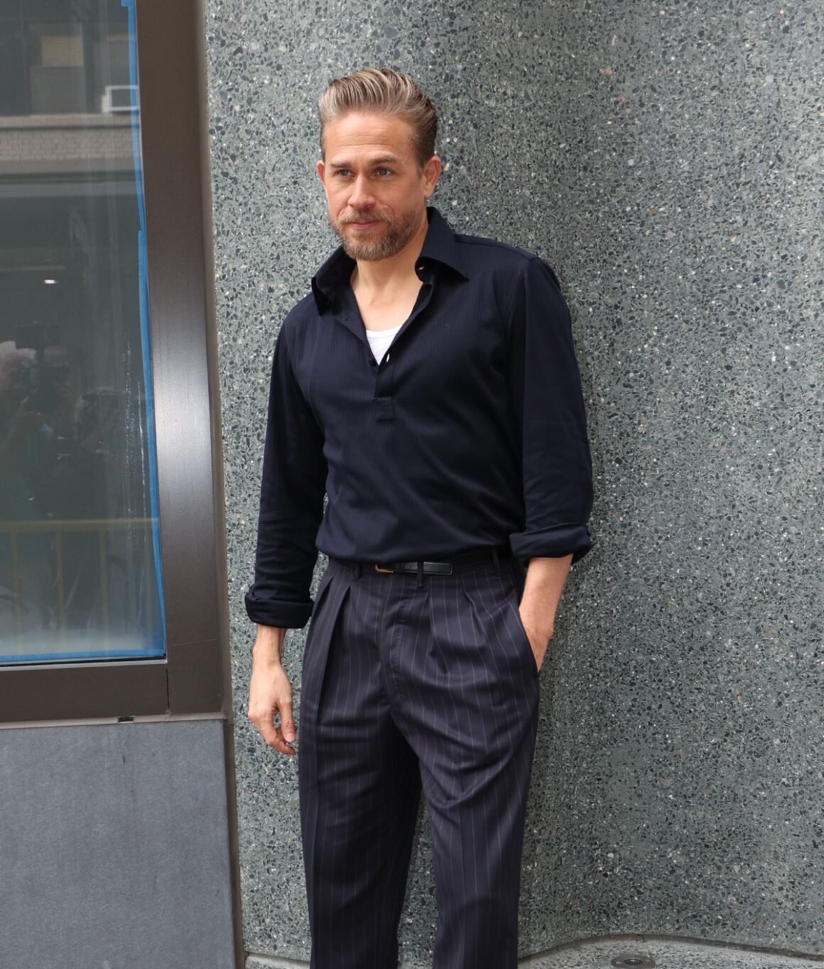 Charlie Hunnam In New York