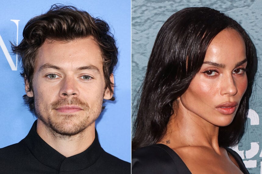 Harry Styles and Zoe Kravitz