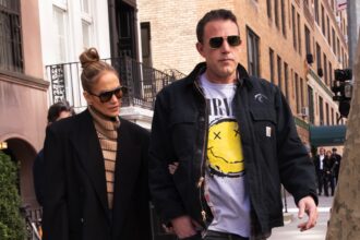 Jennifer Lopez and Ben Affleck Sighting in NYC
