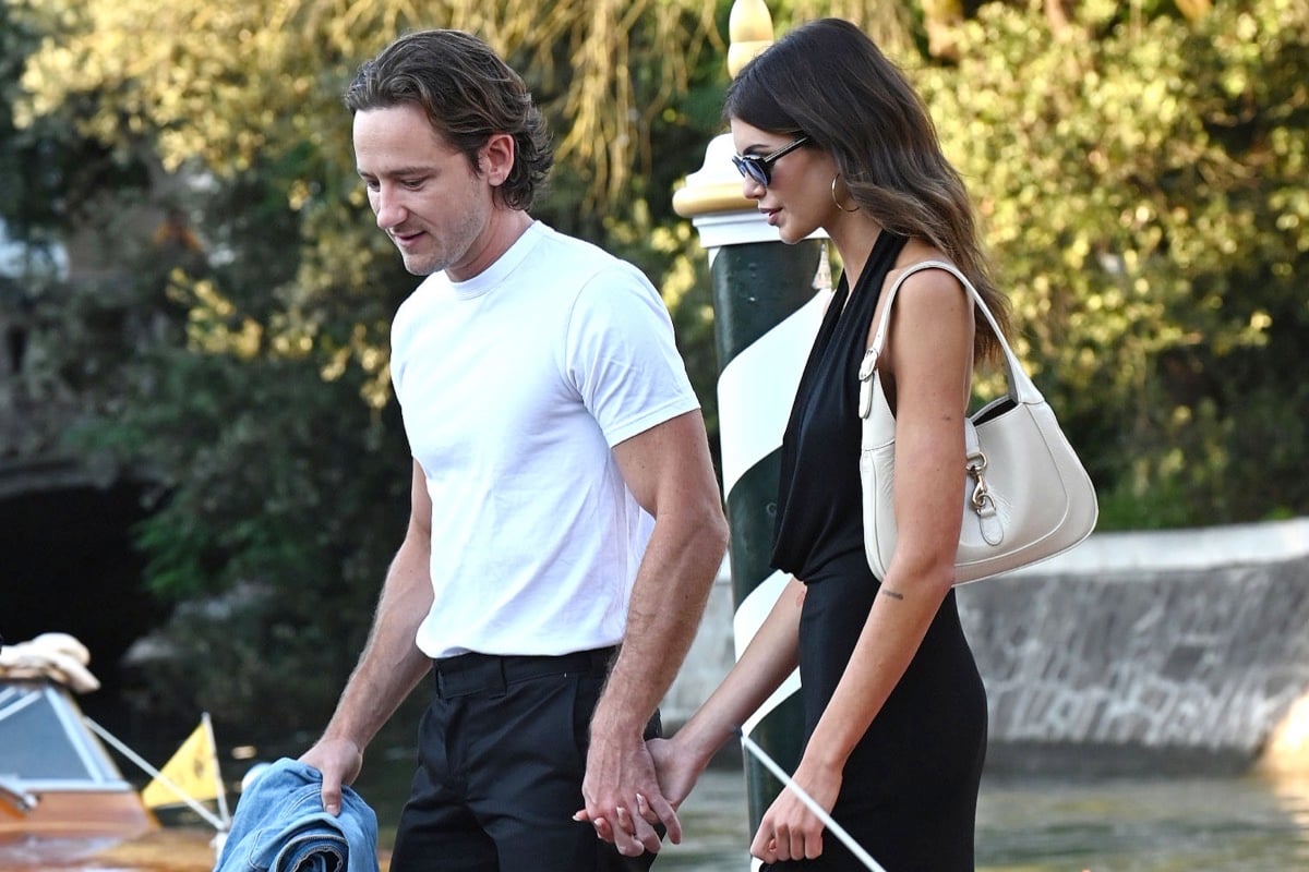 Kaia Gerber And Lewis Pullman Out In Venice