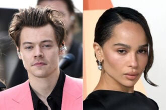 Harry Styles and Zoë Kravitz