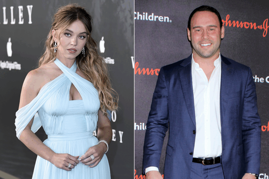 Sydney Sweeney and Scooter Braun