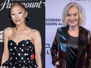 Ariana Grande and Jessica Lange