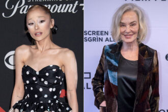 Ariana Grande and Jessica Lange