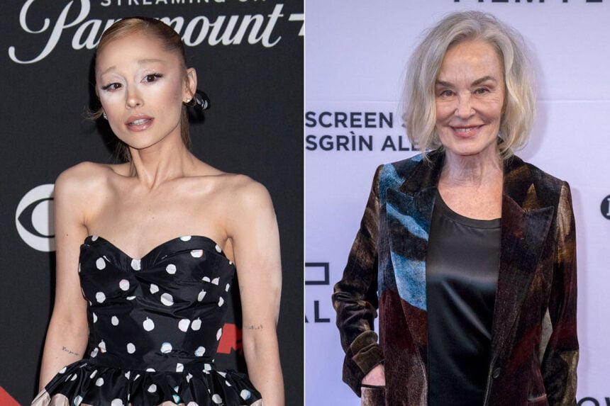 Ariana Grande and Jessica Lange