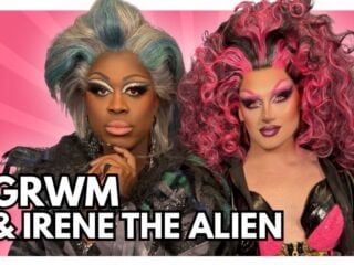 Bob the Drag Queen and Irene the Alien