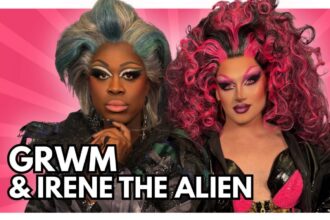 Bob the Drag Queen and Irene the Alien