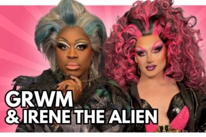 Bob the Drag Queen and Irene the Alien
