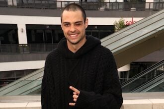 Celebrities at the Landmark Theatre in West Hollywood