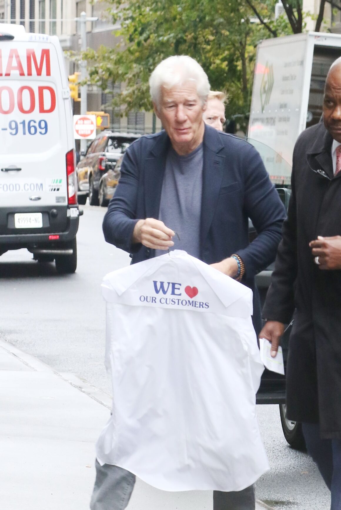 Richard Gere Outside 'Live With Kelly & Mark'
