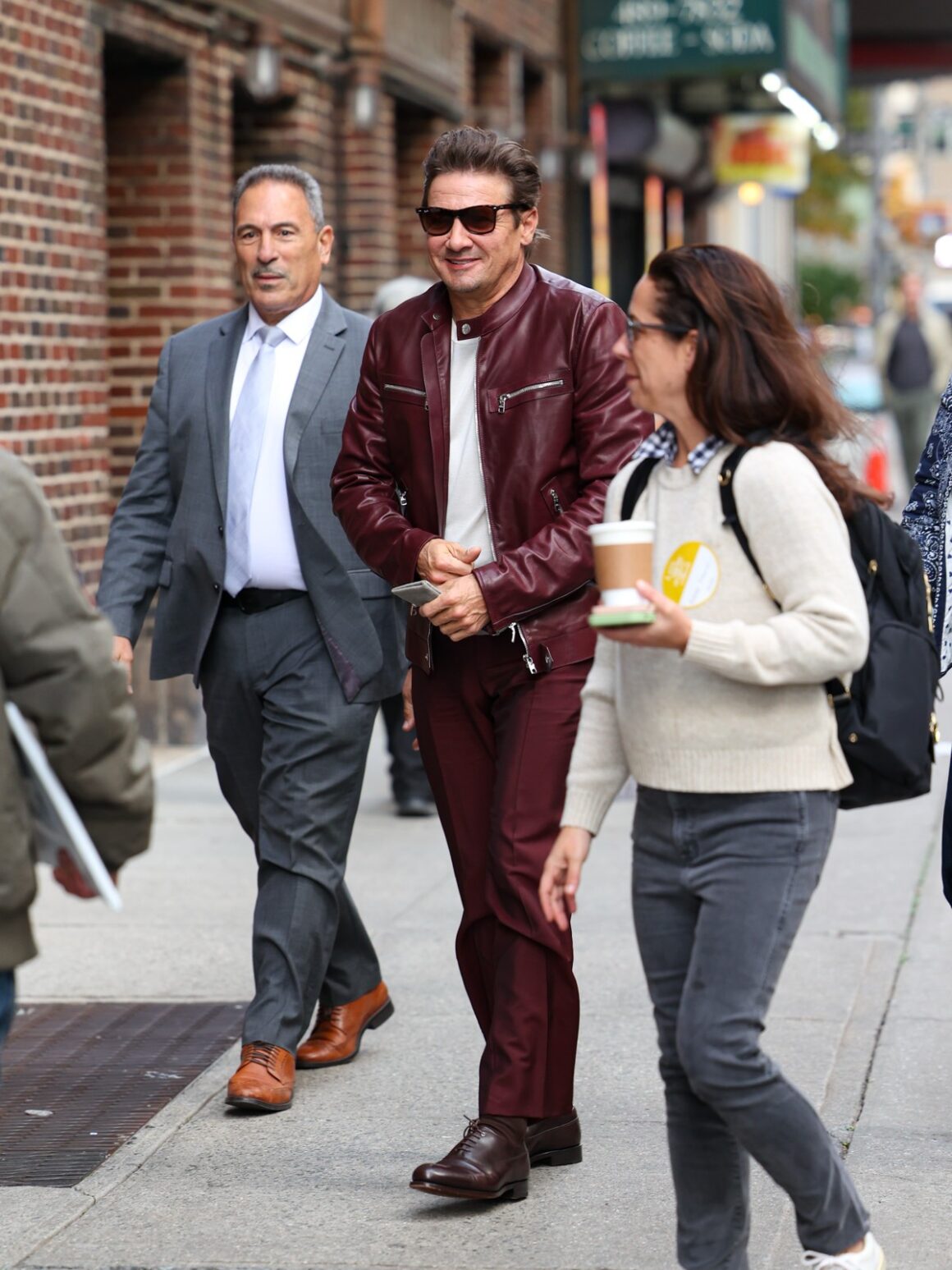 Jeremy Renner A 'The Late Show With Stephen Colbert’ Show Studios
