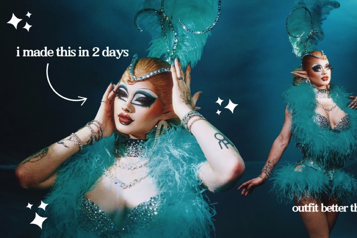 Quick Drag: Dawn Lives the Life of a Showgirl