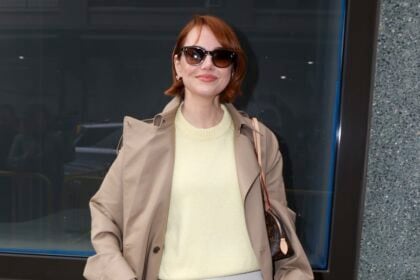Emma Stone At The 'Good Morning America' Show Studios
