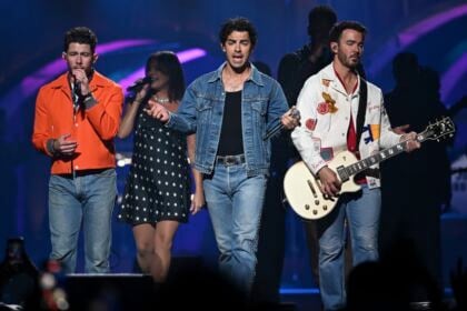 The Jonas Brothers Perform At The Amerant Bank Arena