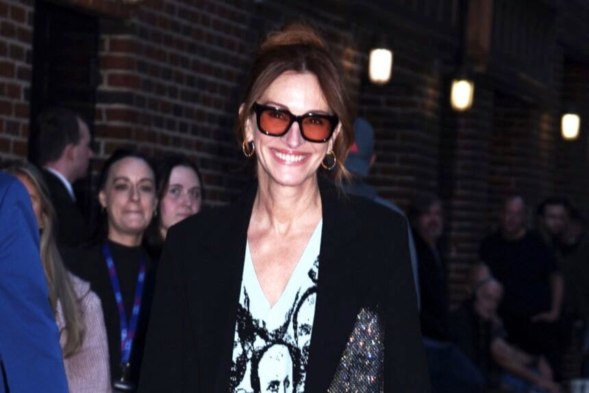 Julia Roberts On 'The Late Show With Stephan Colbert'