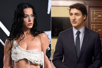 Justin Trudeau and Katy Perry