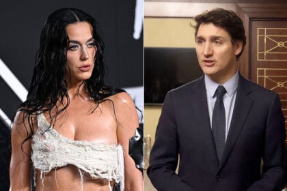 Justin Trudeau and Katy Perry
