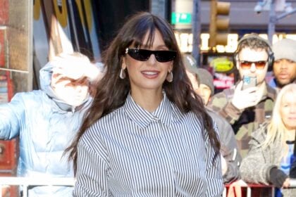 Nina Dobrev At 'Good Morning America'