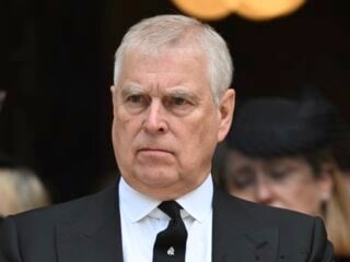 Prince Andrew Requiem Mass For The Duchess Of Kent At Westminster Cathedral