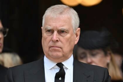 Prince Andrew Requiem Mass For The Duchess Of Kent At Westminster Cathedral