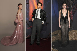 Ariana Grande, Charlie Heaton, Millie Bobby Brown