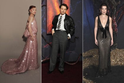 Ariana Grande, Charlie Heaton, Millie Bobby Brown