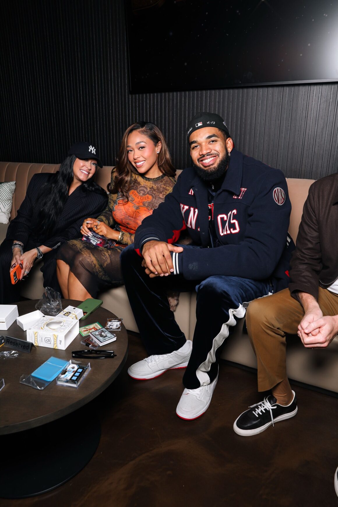 Karl Anthony-Towns and Jordyn Woods