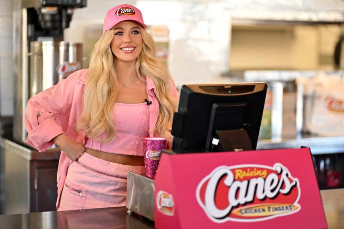 Country Music Superstar Megan Moroney Hosts "Pop Up" With Todd Graves At Raising Cane's Athens