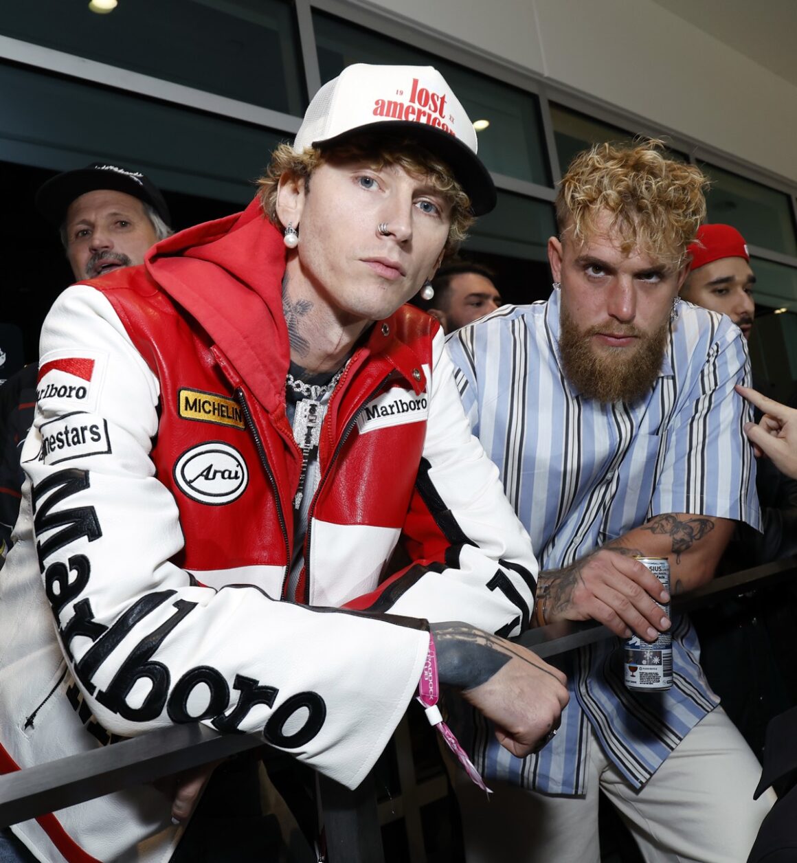 Raising Cane's Owner And Founder Todd Graves Hosts Celebrity Friends For Las Vegas F1 Grand Prix Race On Saturday, November 22