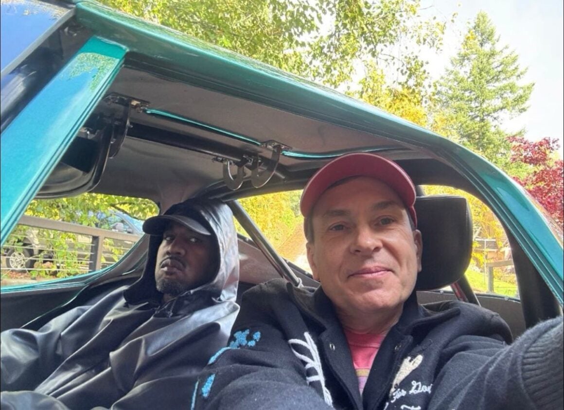 Kanye West flies commercial to Portland for low-key meetup with former Yeezy designer