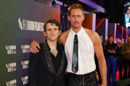 Harry Melling and Alexander Skarsgård