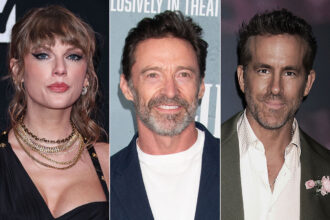 Taylor Swift Hugh Jackman Ryan Reynolds