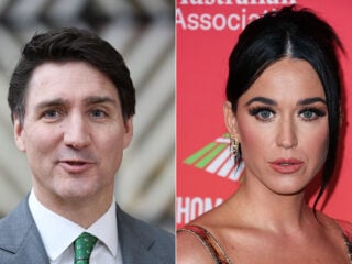 Justin Trudeau and Katy Perry