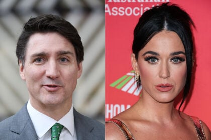 Justin Trudeau and Katy Perry