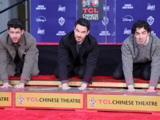 Jonas Brothers Hand And Footprint Ceremony