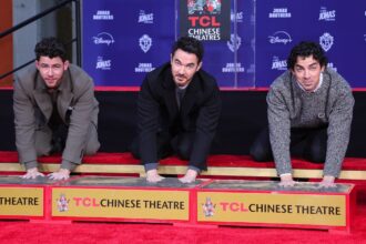 Jonas Brothers Hand And Footprint Ceremony