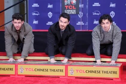 Jonas Brothers Hand And Footprint Ceremony
