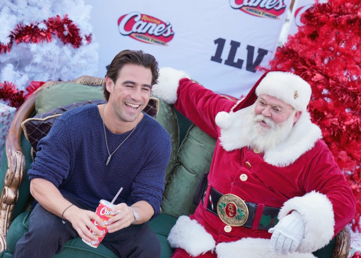 Holiday Movie Star Lacey Chabert and Raising Cane's Owner and Founder Todd Graves Donates 120 Children's Bikes to Boys & Girls Club Hollywood in Los Angeles