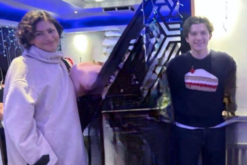 Zendaya and Tom Holland