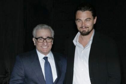 Leonardo DiCaprio and Martin Scorsese