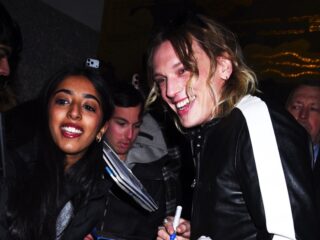 Jamie Campbell Bower Outside 'The Tonight Show Starring Jimmy Fallon' Studios