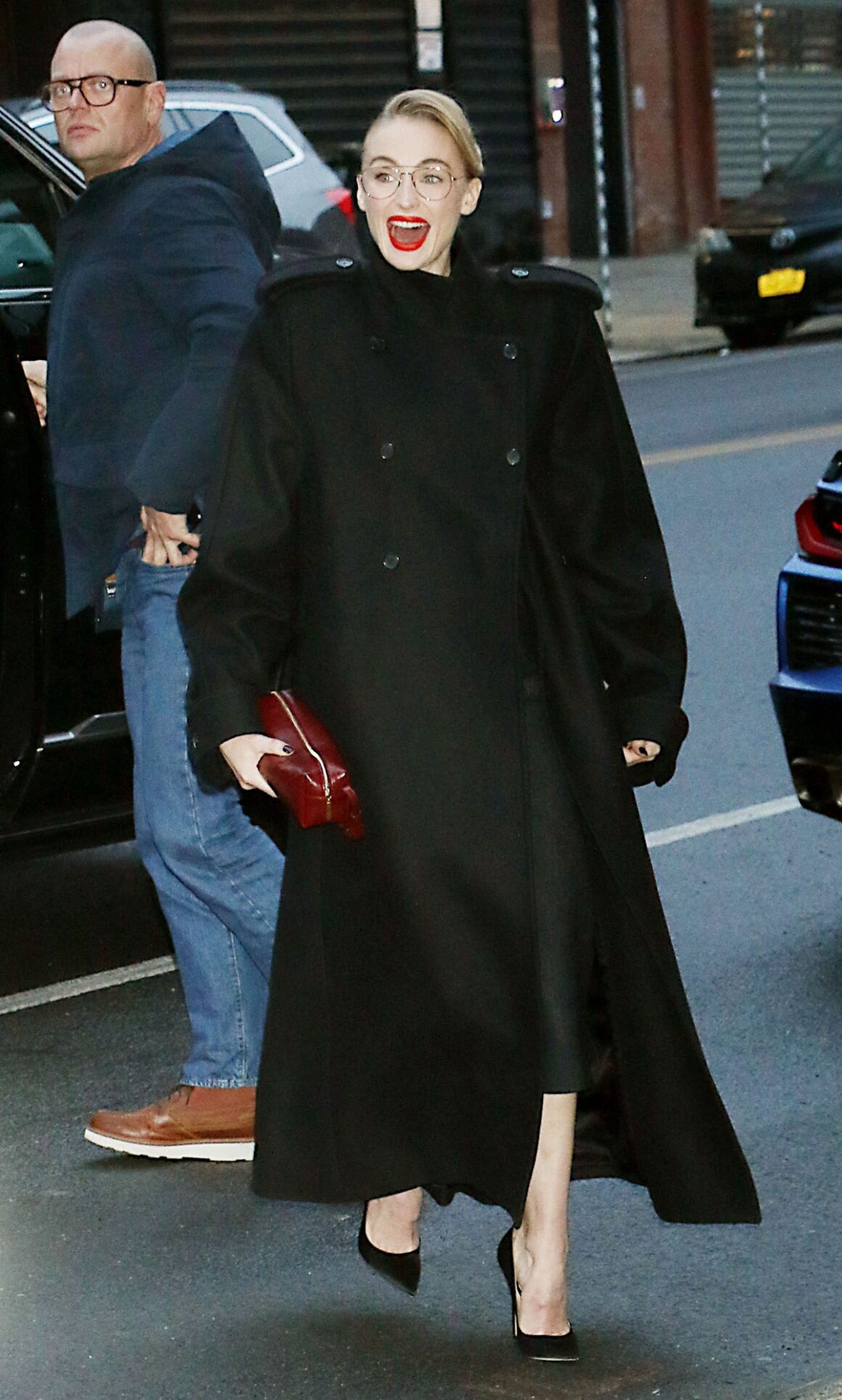 Sophie Turner At The 'CBS Mornings’ Show Studios