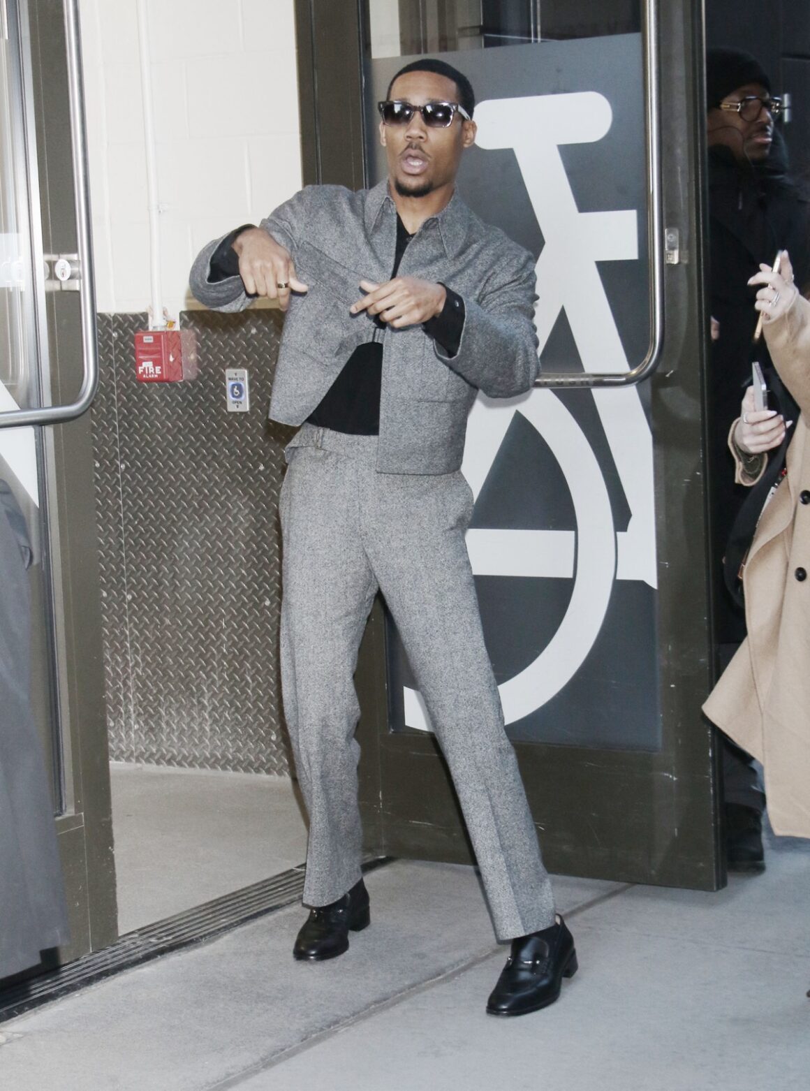 Celebrities Outside 'Live With Kelly And Mark’ Show Studios