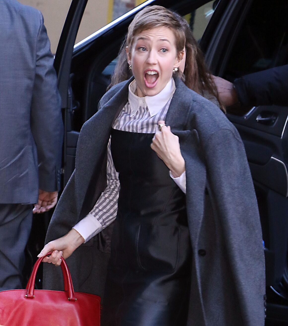 Celebrities Outside 'Live With Kelly And Mark’ Show Studios