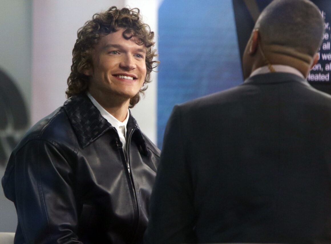 Connor Storrie appearing on the 'Today' Show